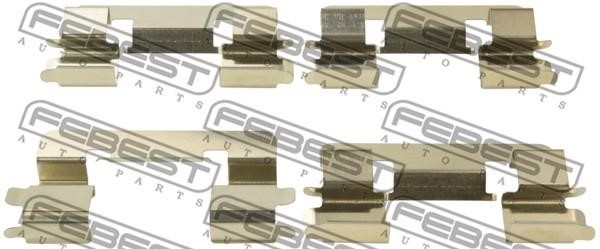 Febest 0103-CDE120F Mounting kit brake pads 0103CDE120F: Buy near me in Poland at 2407.PL - Good price!