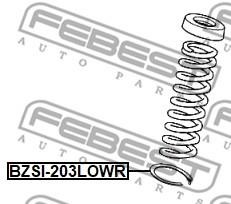 Купить Febest BZSI-203LOWR по низкой цене в Польше!