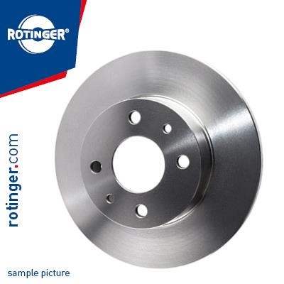 Rotinger RT 12050 Rear brake disc, non-ventilated RT12050: Buy near me in Poland at 2407.PL - Good price!