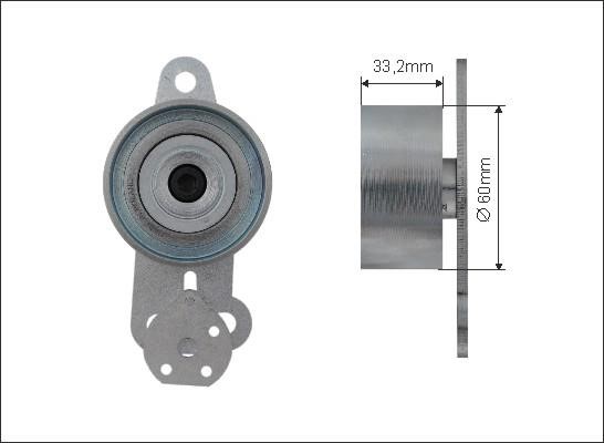 Caffaro 500445 Tensioner pulley, timing belt 500445: Buy near me in Poland at 2407.PL - Good price!