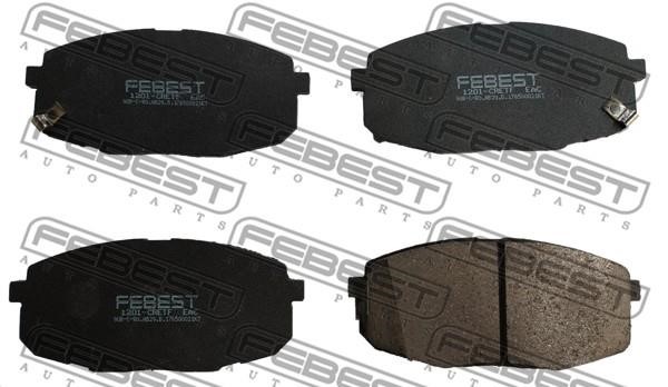 Febest 1201-CRETF Brake Pad Set, disc brake 1201CRETF: Buy near me in Poland at 2407.PL - Good price!