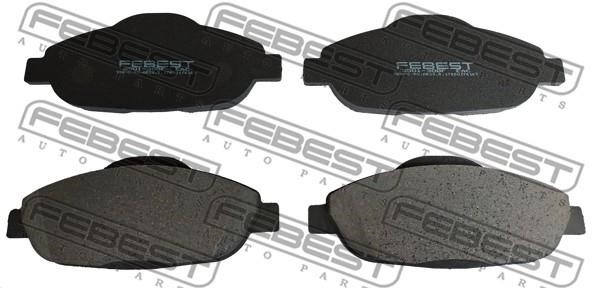 Febest 2501-308F Brake Pad Set, disc brake 2501308F: Buy near me in Poland at 2407.PL - Good price!
