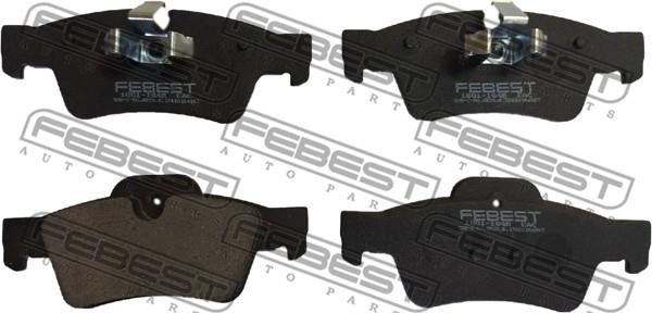 Febest 1601-164R Brake Pad Set, disc brake 1601164R: Buy near me at 2407.PL in Poland at an Affordable price!