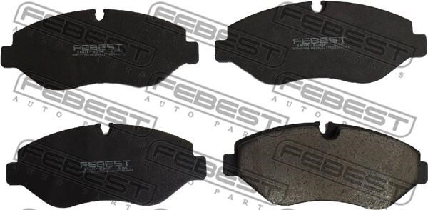 Febest 1601-639F Brake Pad Set, disc brake 1601639F: Buy near me in Poland at 2407.PL - Good price!