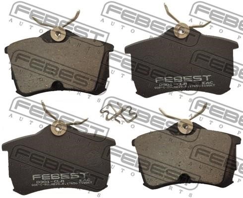 Febest 0301-CLR Brake Pad Set, disc brake 0301CLR: Buy near me in Poland at 2407.PL - Good price!