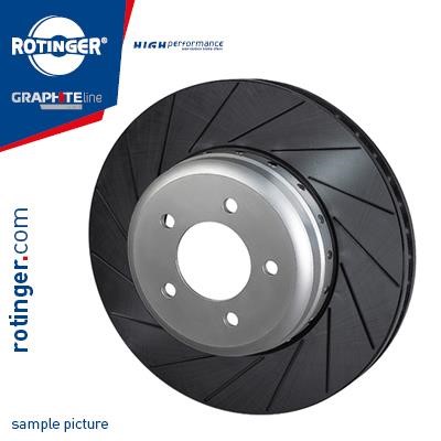 Rotinger RT 71005HP-GL T6 Front brake disc ventilated RT71005HPGLT6: Buy near me in Poland at 2407.PL - Good price!