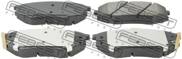 Febest 1201-IX35F Brake Pad Set, disc brake 1201IX35F: Buy near me in Poland at 2407.PL - Good price!