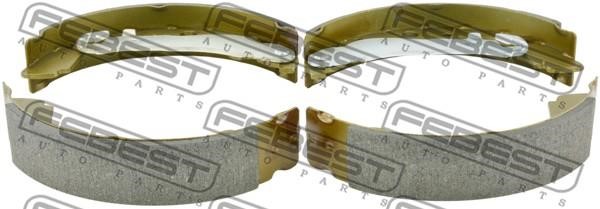Febest 0202-G15RAR Parking brake shoes 0202G15RAR: Buy near me in Poland at 2407.PL - Good price!