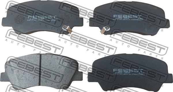 Febest 1201-H5F Brake Pad Set, disc brake 1201H5F: Buy near me in Poland at 2407.PL - Good price!