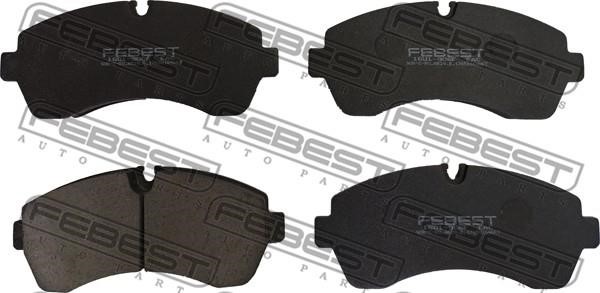Febest 1601-906F Brake Pad Set, disc brake 1601906F: Buy near me in Poland at 2407.PL - Good price!