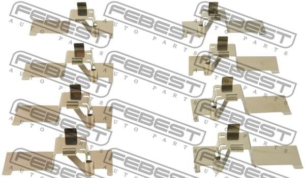 Febest 0103-ACV40F Mounting kit brake pads 0103ACV40F: Buy near me at 2407.PL in Poland at an Affordable price!