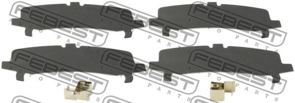 Febest 0103-GRJ150R Anti-Squeal Foil, brake pad (back plate) 0103GRJ150R: Buy near me in Poland at 2407.PL - Good price!