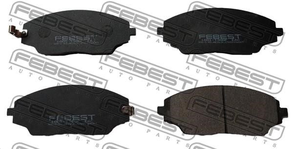 Febest 1001-T300F Brake Pad Set, disc brake 1001T300F: Buy near me in Poland at 2407.PL - Good price!