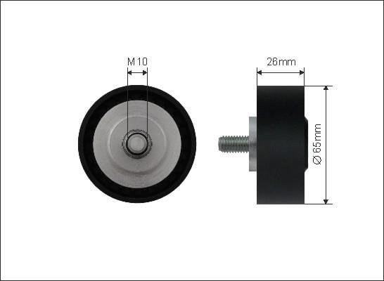 Caffaro 500541 Idler Pulley 500541: Buy near me at 2407.PL in Poland at an Affordable price!
