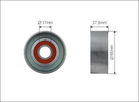 Caffaro 500332 Idler Pulley 500332: Buy near me at 2407.PL in Poland at an Affordable price!