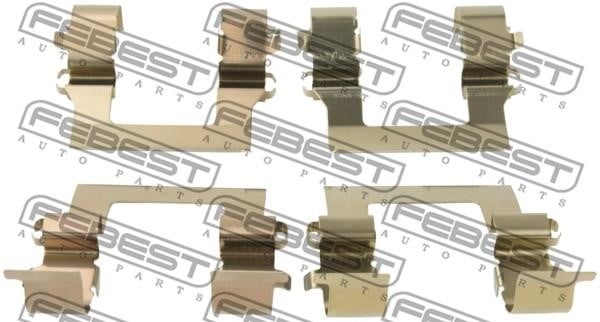 Febest 0403-CSF Mounting kit brake pads 0403CSF: Buy near me in Poland at 2407.PL - Good price!