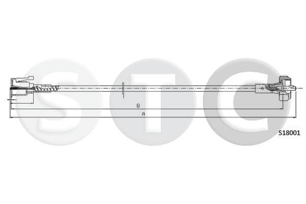 STC T482242 Cable speedmeter T482242: Buy near me at 2407.PL in Poland at an Affordable price!