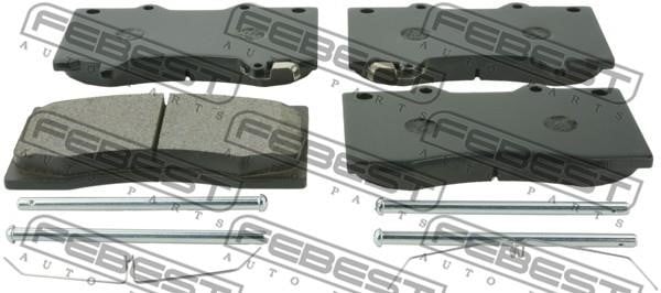 Febest 0201-Y62F Brake Pad Set, disc brake 0201Y62F: Buy near me in Poland at 2407.PL - Good price!