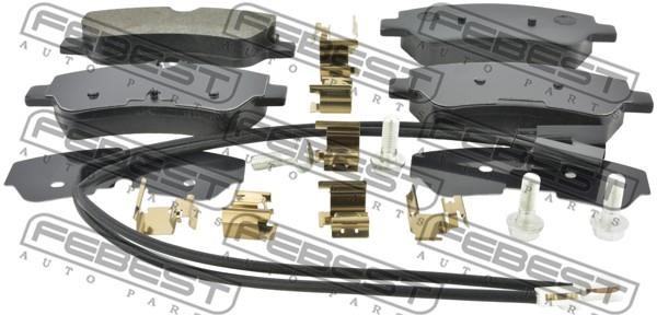 Febest 2101-TTFR Brake Pad Set, disc brake 2101TTFR: Buy near me in Poland at 2407.PL - Good price!