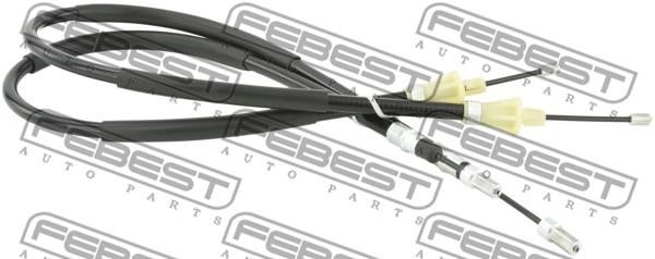 Febest 24100-SCIIR Cable Pull, parking brake 24100SCIIR: Buy near me in Poland at 2407.PL - Good price!
