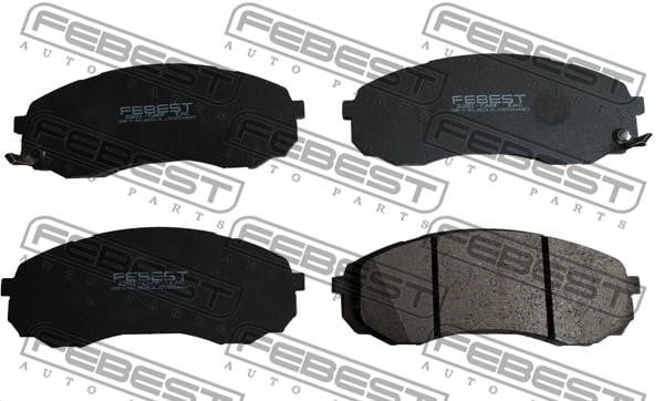 Febest 2201-CARF Brake Pad Set, disc brake 2201CARF: Buy near me in Poland at 2407.PL - Good price!
