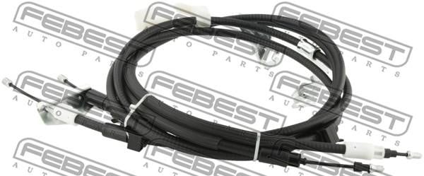 Febest 21100-FOCIII Cable Pull, parking brake 21100FOCIII: Buy near me in Poland at 2407.PL - Good price!