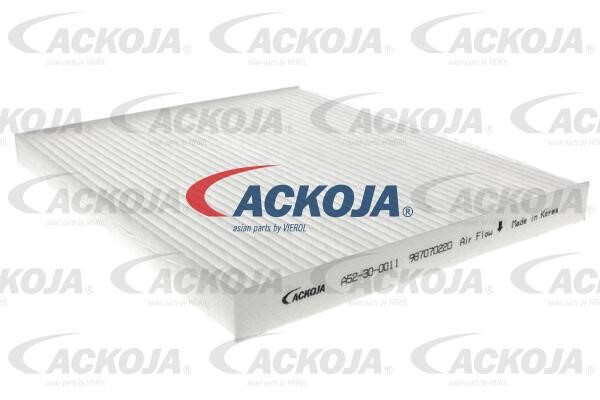 Ackoja A52-30-0011 Filtr kabinowy A52300011: Dobra cena w Polsce na 2407.PL - Kup Teraz!