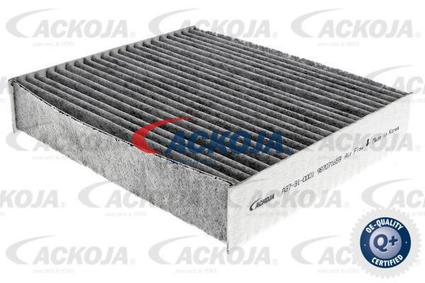 Ackoja A37-31-0001 Filter, interior air A37310001: Buy near me in Poland at 2407.PL - Good price!