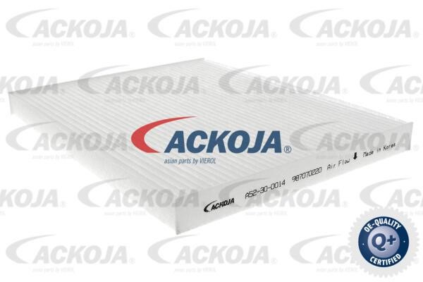 Ackoja A52-30-0014 Filter, interior air A52300014: Buy near me in Poland at 2407.PL - Good price!