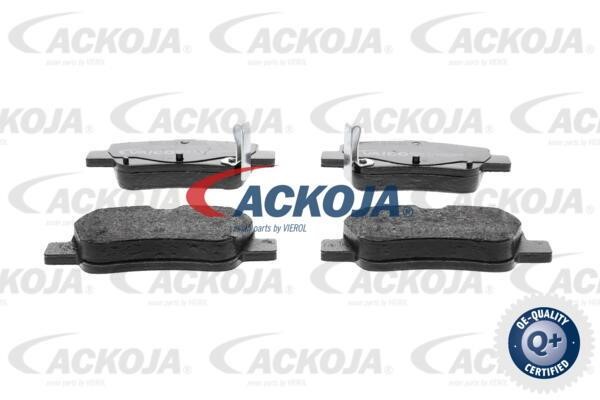 Ackoja A70-0090 Rear disc brake pads, set A700090: Buy near me in Poland at 2407.PL - Good price!