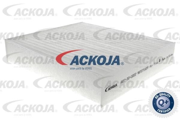 Ackoja A37-30-0002 Filter, interior air A37300002: Buy near me in Poland at 2407.PL - Good price!