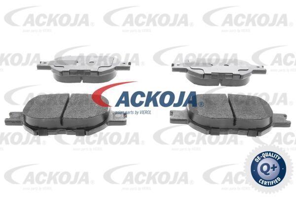 Ackoja A70-0053 Front disc brake pads, set A700053: Buy near me in Poland at 2407.PL - Good price!