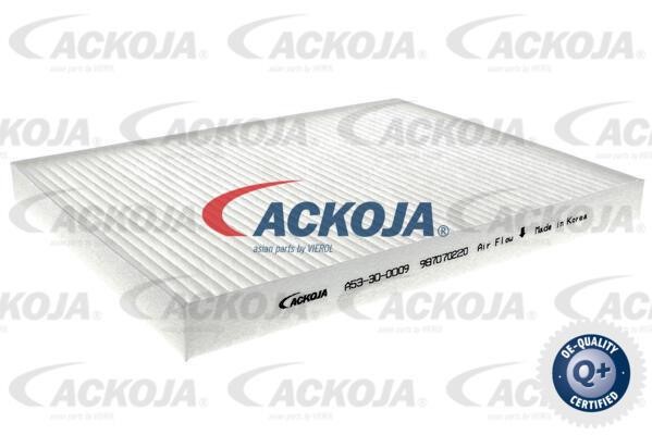 Ackoja A53-30-0009 Filtr kabinowy A53300009: Dobra cena w Polsce na 2407.PL - Kup Teraz!