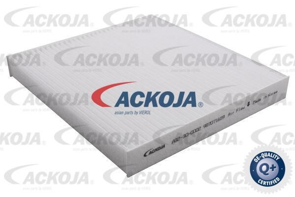 Ackoja A32-30-0002 Filter, interior air A32300002: Buy near me in Poland at 2407.PL - Good price!