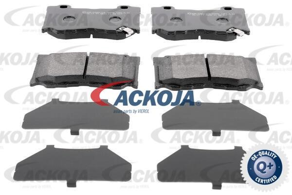 Ackoja A38-0322 Front disc brake pads, set A380322: Buy near me in Poland at 2407.PL - Good price!