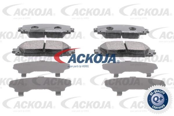 Ackoja A70-0084 Front disc brake pads, set A700084: Buy near me at 2407.PL in Poland at an Affordable price!