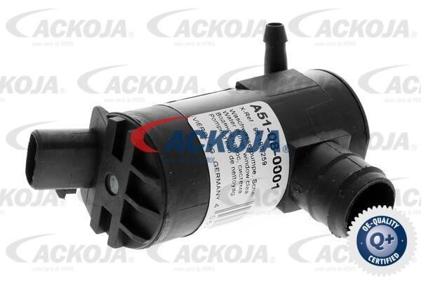 Ackoja A51-08-0001 Water Pump, window cleaning A51080001: Buy near me in Poland at 2407.PL - Good price!