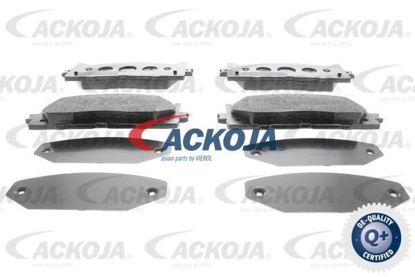 Ackoja A70-0091 Гальмівні колодки передні, комплект A700091: Приваблива ціна - Купити у Польщі на 2407.PL!