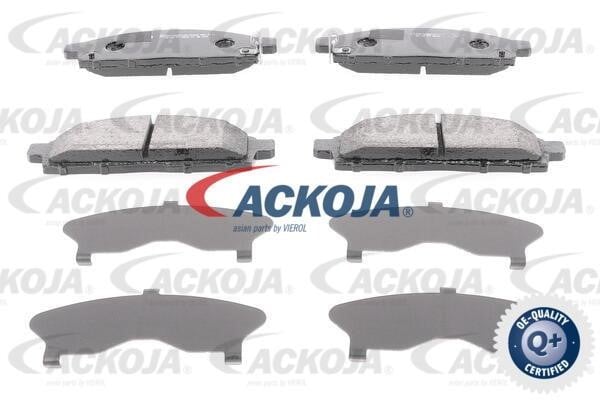 Ackoja A37-0028 Front disc brake pads, set A370028: Buy near me in Poland at 2407.PL - Good price!