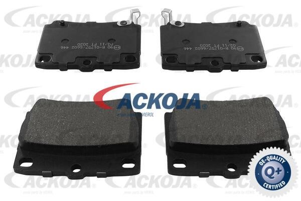 Ackoja A37-0015 Rear disc brake pads, set A370015: Buy near me in Poland at 2407.PL - Good price!
