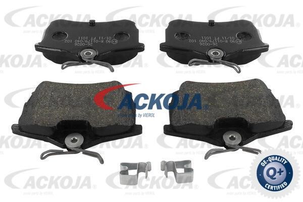Ackoja A26-0026 Brake Pad Set, disc brake A260026: Buy near me at 2407.PL in Poland at an Affordable price!