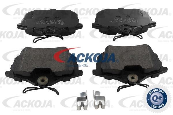 Ackoja A37-0022 Rear disc brake pads, set A370022: Buy near me in Poland at 2407.PL - Good price!