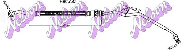 Brovex-Nelson H8055Q Гальмівний шланг H8055Q: Приваблива ціна - Купити у Польщі на 2407.PL!
