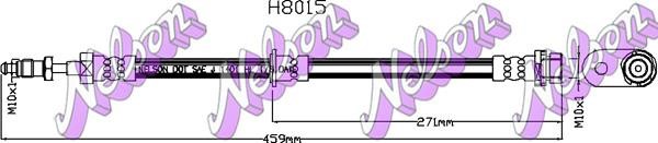 Brovex-Nelson H8015 Brake Hose H8015: Buy near me in Poland at 2407.PL - Good price!