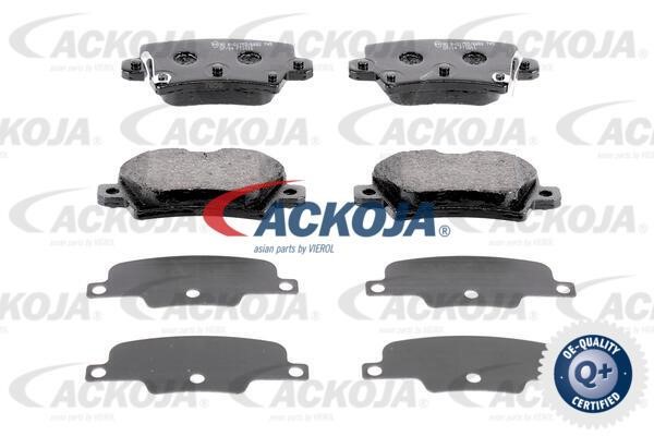 Ackoja A26-0090 Brake Pad Set, disc brake A260090: Buy near me in Poland at 2407.PL - Good price!