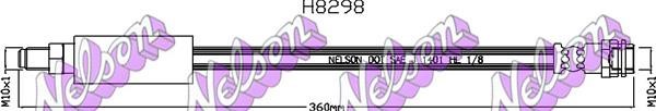 Brovex-Nelson H8298 Тормозной шланг H8298: Отличная цена - Купить в Польше на 2407.PL!