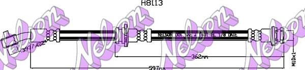 Brovex-Nelson H8113 Гальмівний шланг H8113: Приваблива ціна - Купити у Польщі на 2407.PL!