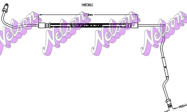 Brovex-Nelson H8361 Bremsschlauch H8361: Kaufen Sie zu einem guten Preis in Polen bei 2407.PL!