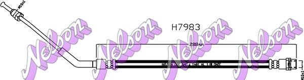 Brovex-Nelson H7983 Brake Hose H7983: Buy near me in Poland at 2407.PL - Good price!
