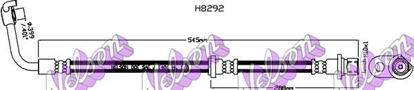 Brovex-Nelson H8292 Bremsschlauch H8292: Kaufen Sie zu einem guten Preis in Polen bei 2407.PL!